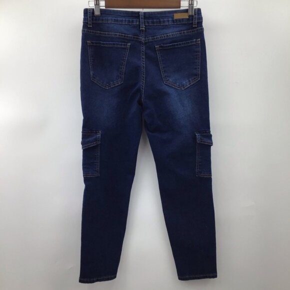 BLEU Woman Cargo Skinny Jeans - Picture 2 of 6